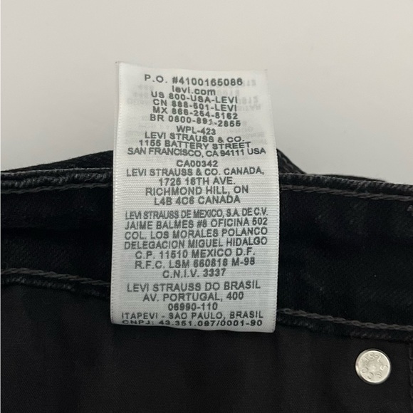 Levi’s Silver Tab Black Jeans - Picture 7 of 14